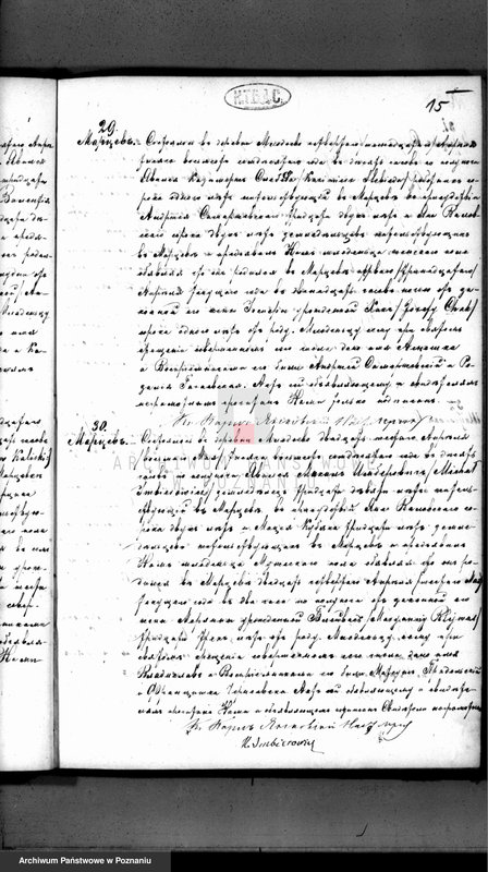 Obraz 16 z jednostki "Księga urodzeń, małżeństw i zgonów"