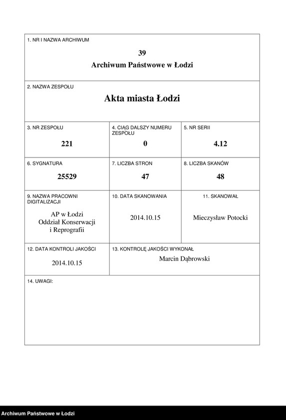 Obraz 1 z jednostki "Skorowidz ulic"