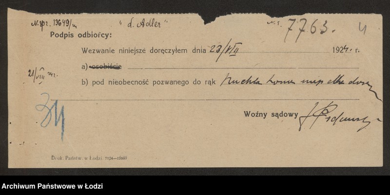 Obraz 6 z jednostki "Luzer Adler- skład materiałów opałowych"