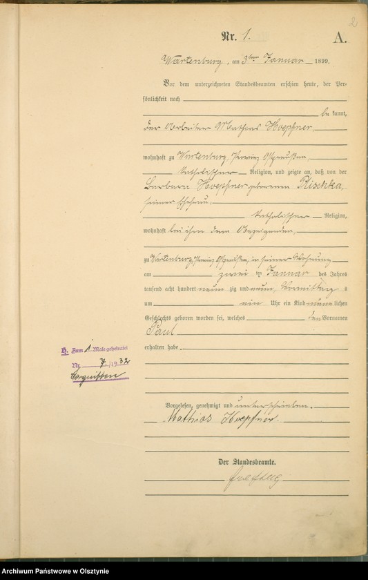 image.from.unit.number "Geburts-Haupt-Register Nr 1 - 181"