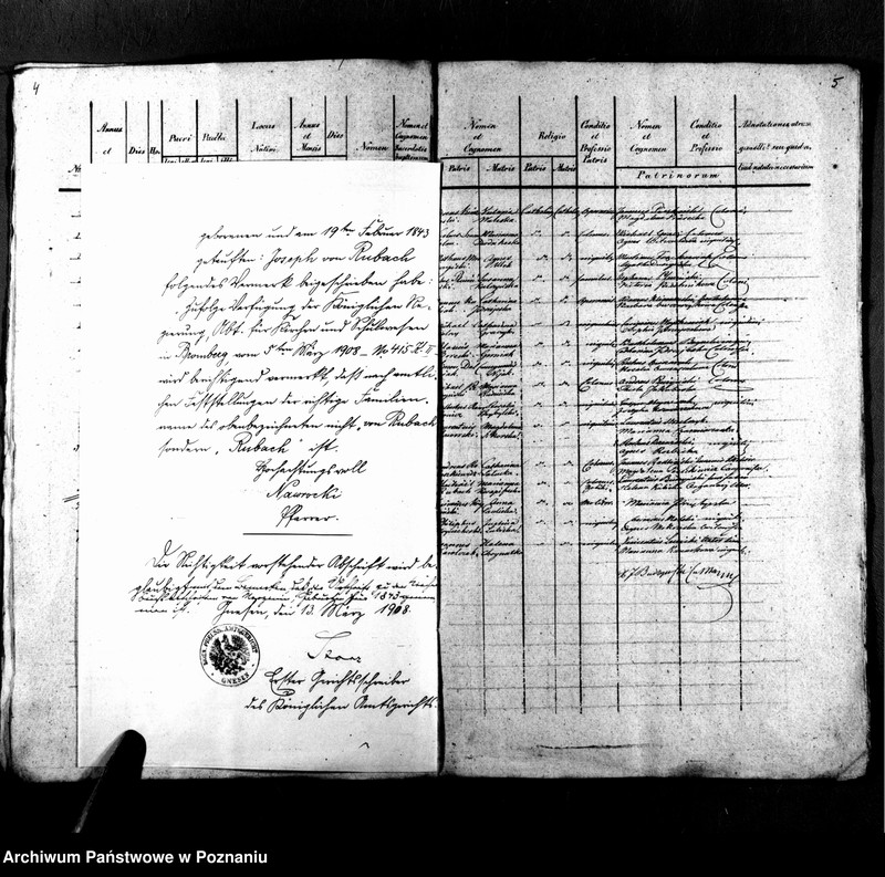 Obraz 6 z jednostki "Libri metrices baptisatorum, desponsatorum, mortuorum"