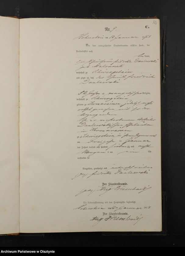 image.from.unit.number "Sterbe-Neben-Register Nr 1 - 177"