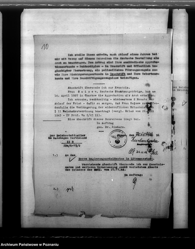 Obraz 14 z jednostki "Notdienstverpflichtung der Ärzte"