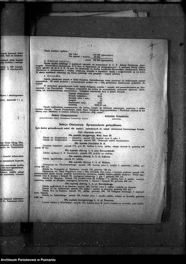 Obraz 11 z jednostki "Sprawy gospodarcze-ogólne Sprawozdania miesięczne działalności dep."