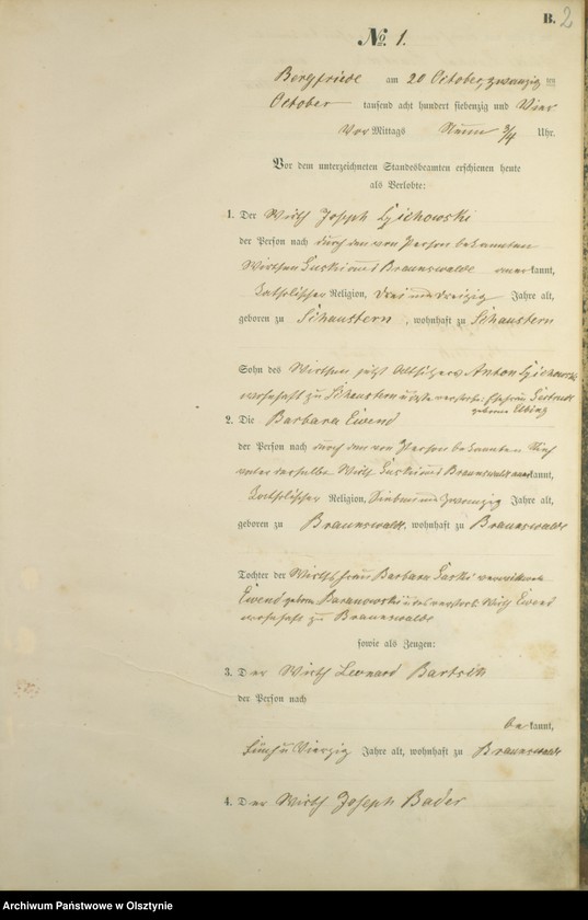 image.from.unit.number "Haupt-Heiraths-Register Nr 1 - 7"