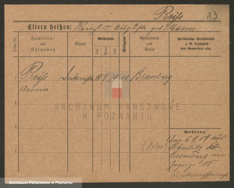 Obraz 15 z jednostki "Preidl (Prei..) - Prątkowski"