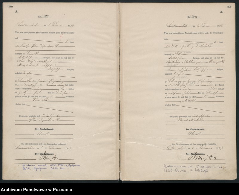 Obraz 14 z jednostki "Geburts-Neben-Register"