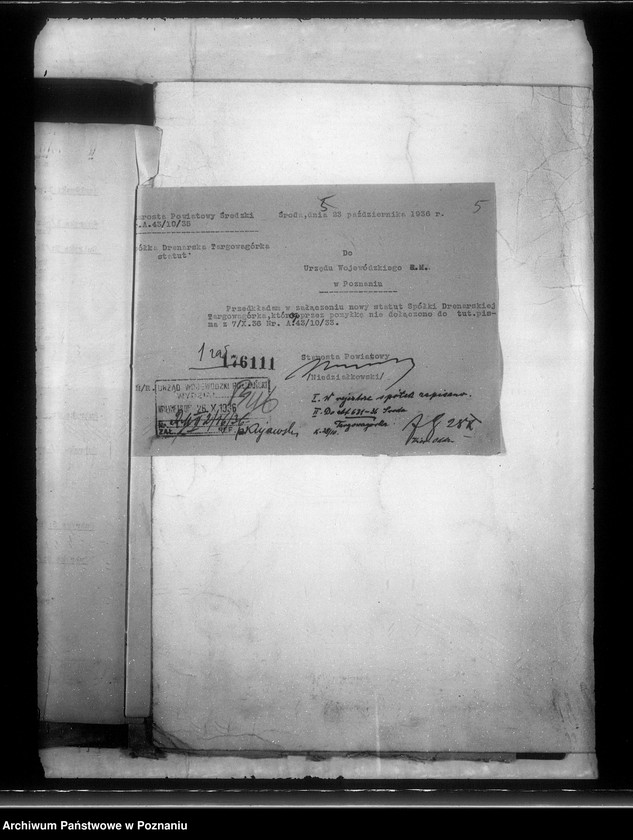 Obraz 8 z jednostki "Spółka drenarska w Targowej Górce powiatu średzkiego"