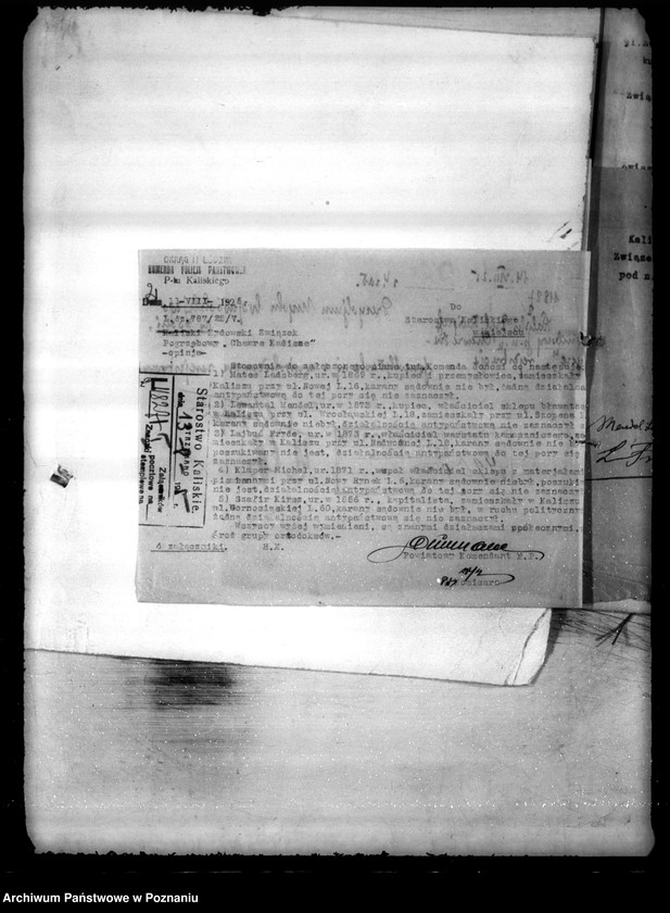 image.from.unit.number "Kaliski Żydowski Związek Pogrzebowy,,chewre Kadysza" w Kaliszu"