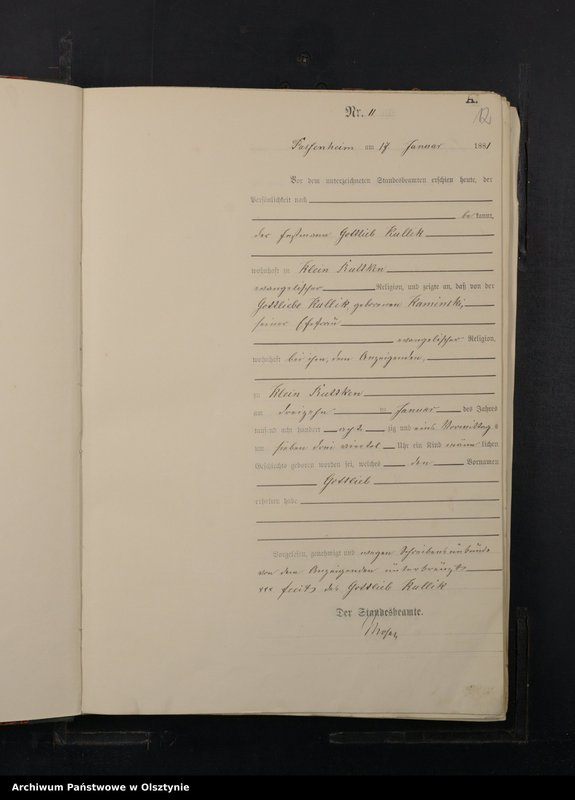 image.from.unit.number "Geburts-Haupt-Register Nr 1 - 207"