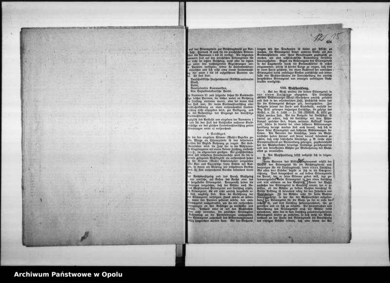 Obraz 16 z jednostki "Reichstags - und Landtags - Wahl 20 Mai 1928"