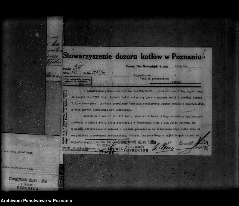 Obraz 10 z jednostki "Fabryka mebli Bracia Tietz w Swarzędzu powiat poznański nr woj. 3084"