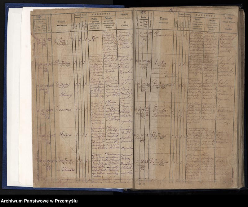 image.from.unit.number "[Księga urodzeń dla wsi Zaradawa]"