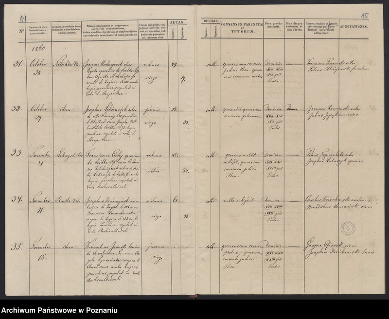 Obraz 10 z jednostki "Księga małżeństw"