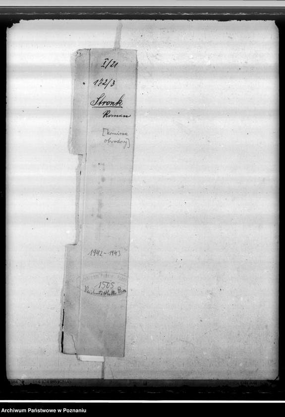 Obraz 4 z jednostki "Stronk, Roman - komisarz obwodowy"