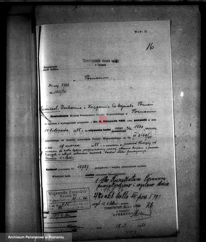 image.from.unit.number "Papiernia, drukarnia i księgarnia św. Wojciecha w Poznaniu na Malcie pod Poznaniem nr woj. 5793"