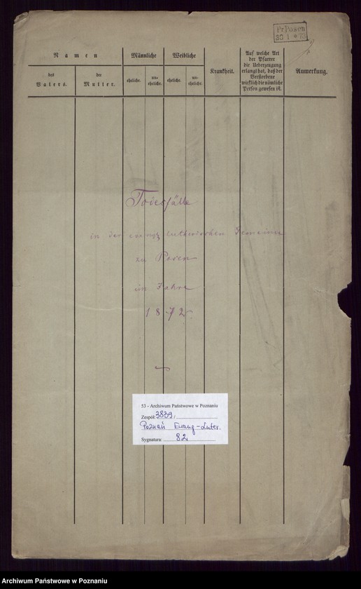 Obraz 2 z jednostki "Todesfaelle"