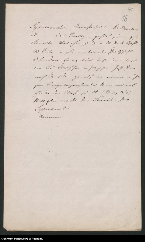 Obraz 20 z jednostki "A. betr. die Familie Sypniewski"