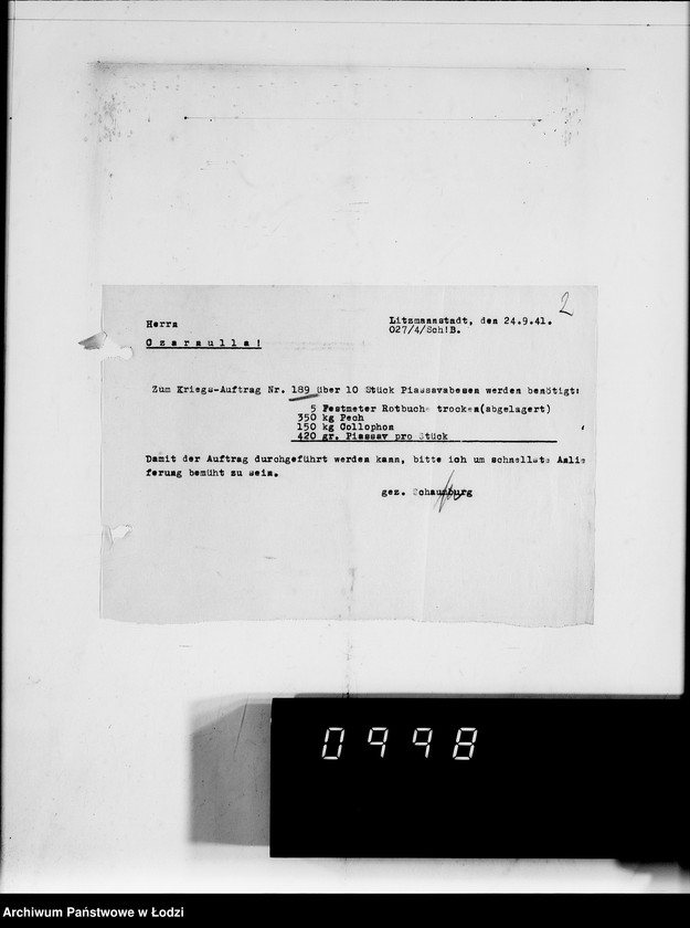 Obraz 6 z jednostki "Piassavabesen"