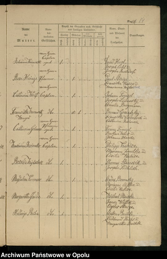 image.from.unit.number "Kirchbuchs Duplikate von Kostenthal 1813-1822"