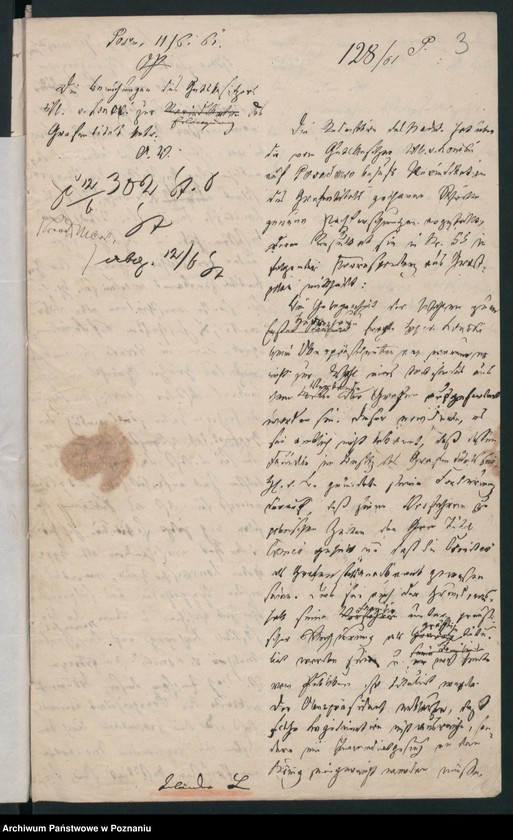 Obraz 7 z jednostki "A. betr. Wladislaus von Łącki auf Posadowo /Bemühungen um Grafentitel/ - auch Stefan und Anton"