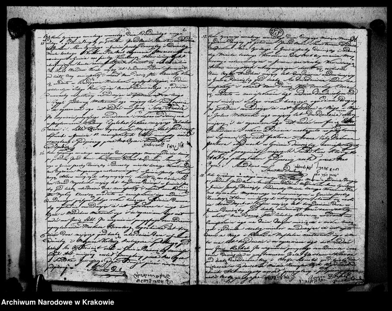 Obraz 17 z jednostki "Xięga I. Akt Stanu Cywilnego obeymująca Akta Urodzenia Przyznania Przysposobienia i Zeyścia Osob Wyznanania Moyzesowego w Gminie VI. X. i XI. M. W. Krakowa zamieszkałych na Rok 1818"