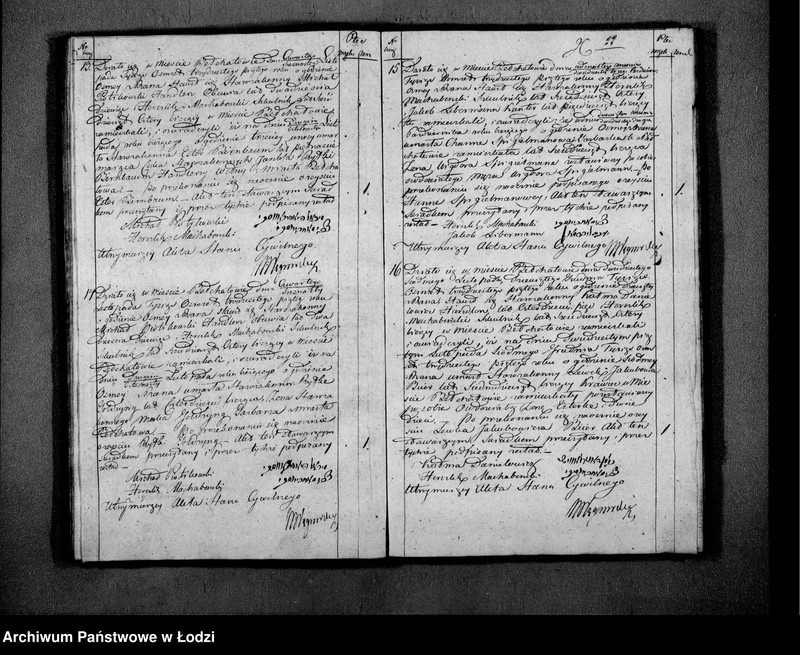 image.from.unit.number "Księga Akt Stanu Cywilnego wyznania mojżeszowego Urodzenia, Małzeństwa, Smierci w Parafii Bełchatow. Obwodzie Piotrkowskim Wojewodztwie Kaliskim na Rok 1835"