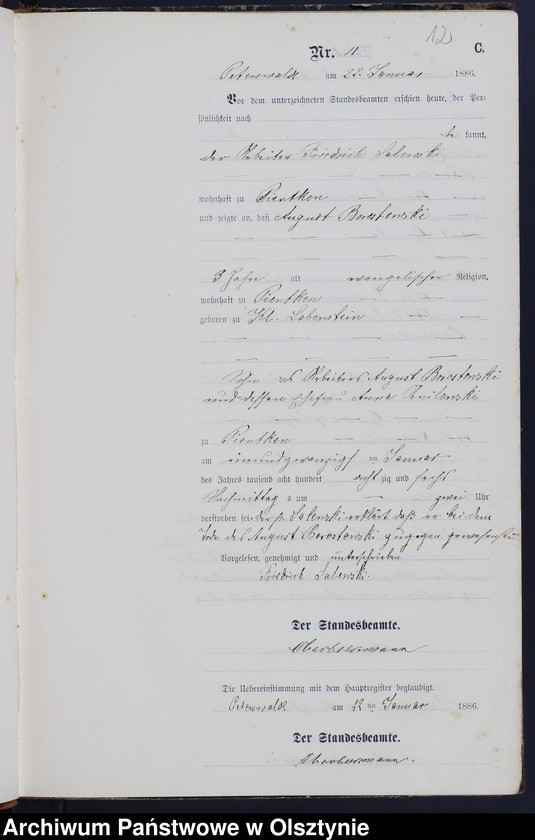 image.from.unit.number "Sterbe-Haupt-Register Nr 1 - 140"