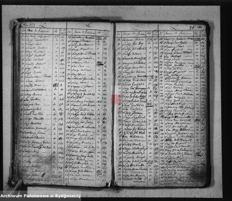 Obraz 13 z jednostki "Sumariusz urodzeń"