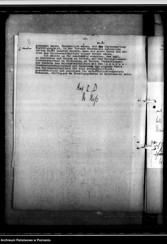 Obraz 12 z jednostki "Kuraufenthalt für Volksdeutsche und Umsiedler in Hermannsbad im Jahre 1944"