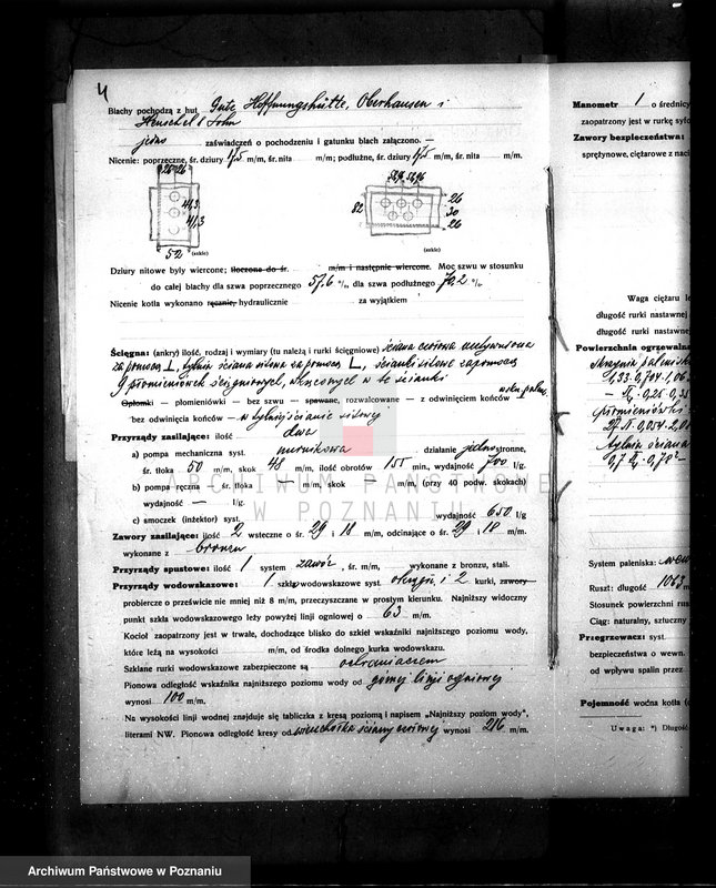 Obraz 8 z jednostki "Majętność Przyborowo pow. gostyński Zarząd Dóbr Książąt Czartoryskich nr woj. kotła 6196"