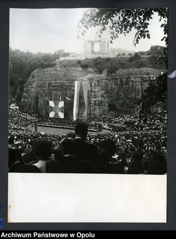 image.from.unit.number "Uroczysta manifestacja z okazji 40-tej rocznicy III Powstania Śląskiego na Górze św. Anny 4.VI.1961 r."