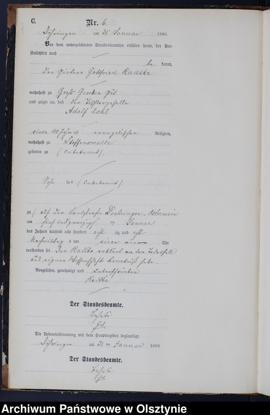 image.from.unit.number "Sterbe-Neben-Register Nr 1 - 42"