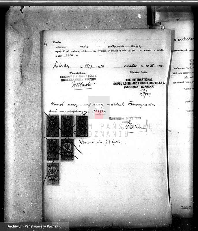 Obraz 8 z jednostki "Cukiernia w Kościanie nr woj. kotła 5863"