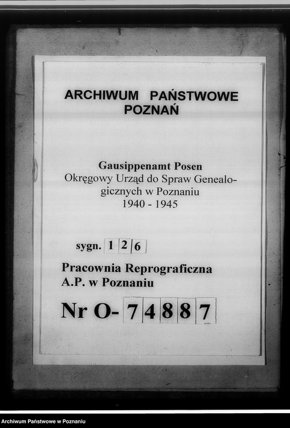 Obraz 15 z jednostki "Aussendienststelle Gostingen [Gostyń]. Dienstbesprechungen"