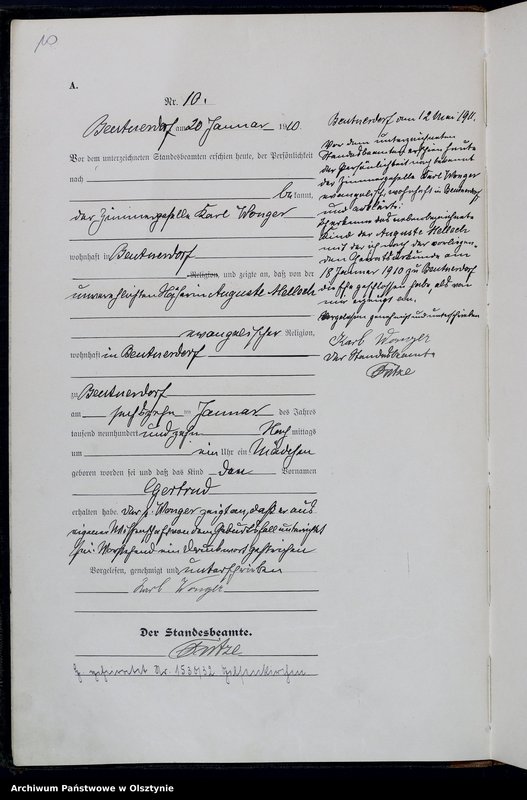 image.from.unit.number "Geburts-Haupt-Register Nr 1 - 200"