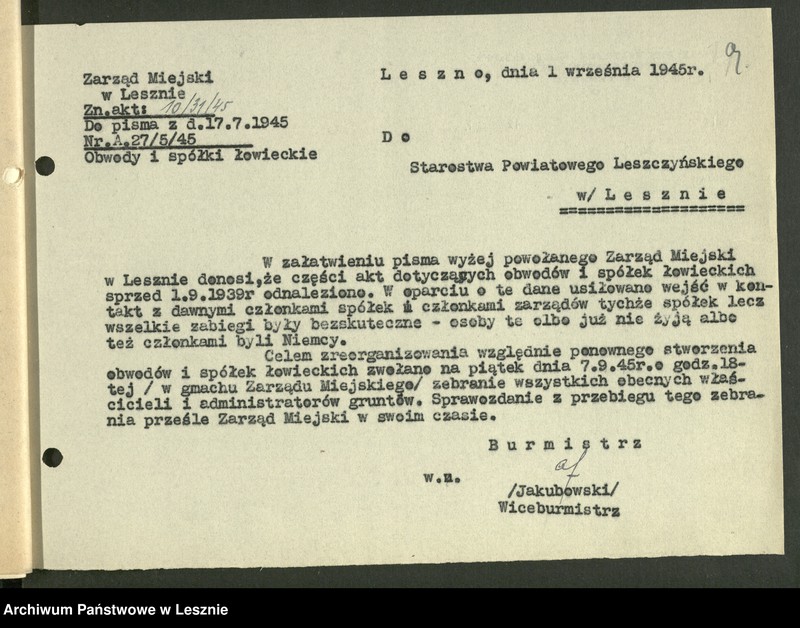 Obraz 11 z jednostki "[Obwody i spółki łowieckie]"