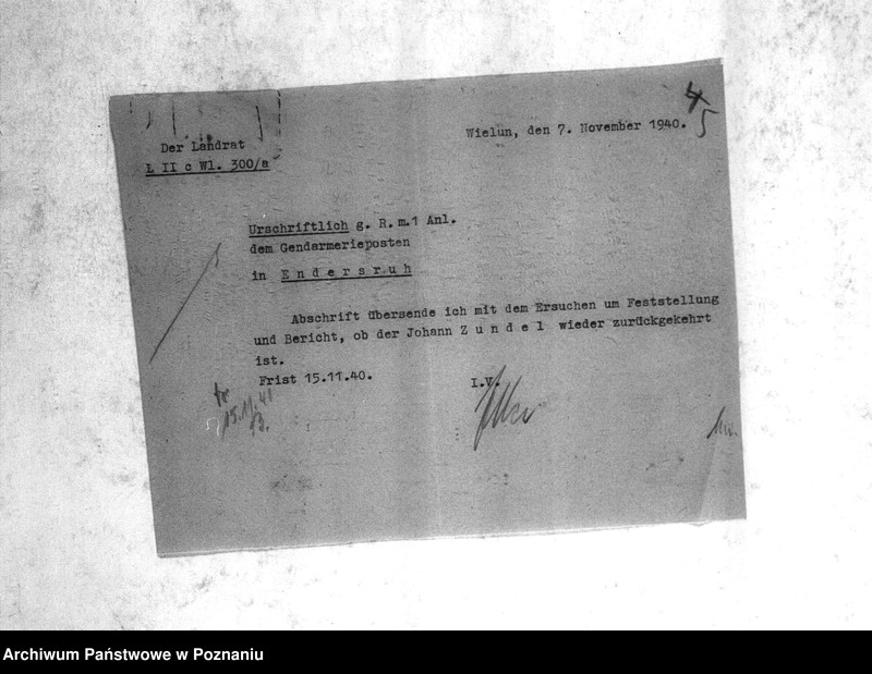 Obraz 9 z jednostki "Amtliche Meldungen Kreis Welun (Wieluń)"