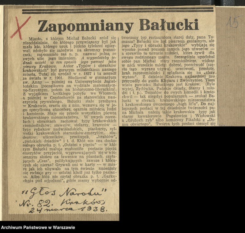 Obraz 18 z jednostki "Bałucki Michał"