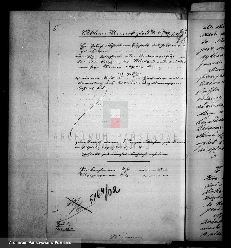 Obraz 9 z jednostki "Przewłaszczenie majątku Falmierowo powiatu wyrzyskiego"