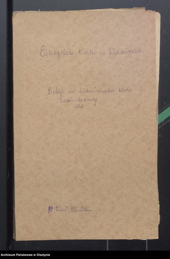 image.from.unit.number "Beläge zur Widminnenschen Kirchen Kassen Rechnung"