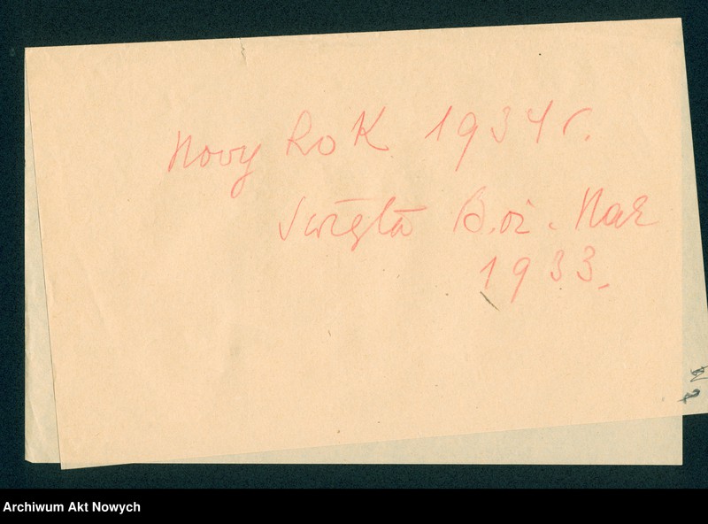 image.from.unit.number "Różne osoby - telegramy z życzeniami świątecznymi, imieninowymi, podziękowaniami; spis nazwisk adresatów"