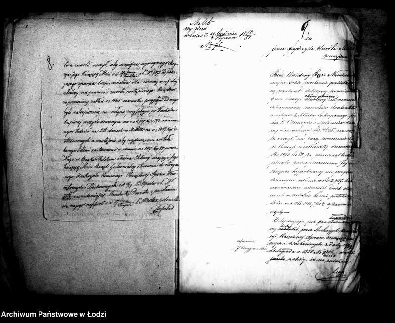 Obraz 11 z jednostki "Akta tyczące się zakładu po Wendischu"