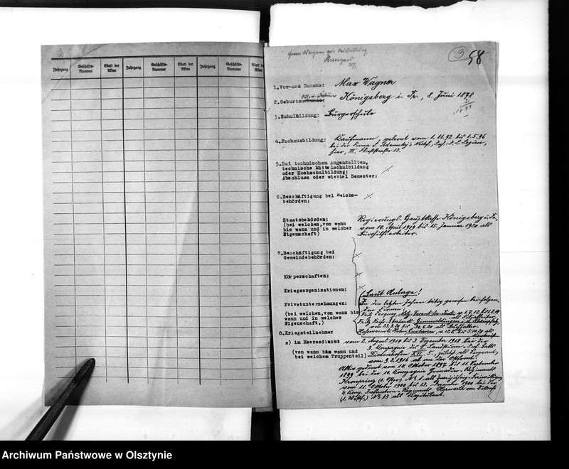 image.from.unit.number "Ausserordentliche Hilfsarbeiter Max Wagner"