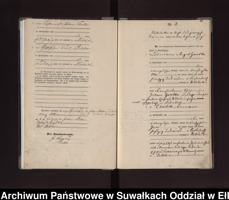 image.from.unit.number "Heiraths-Haupt-Register des Königlichen Preussischen Standes-Amtes Stadt Nikolaiken Kreis Sensburg"