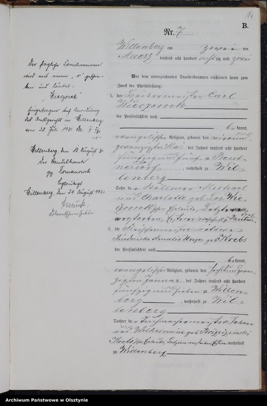 image.from.unit.number "Heiraths-Neben-Register Nr 1 - 25"