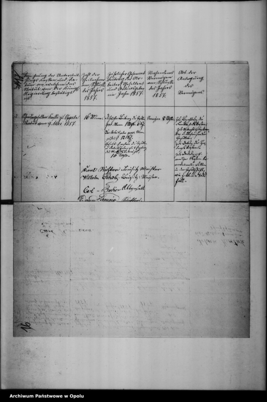 Obraz 13 z jednostki "Acta des Magistrats zu Oppeln betreffend die Hierorts vorhandenen gewerblichen Unterstützungs Kassen Vol. I"