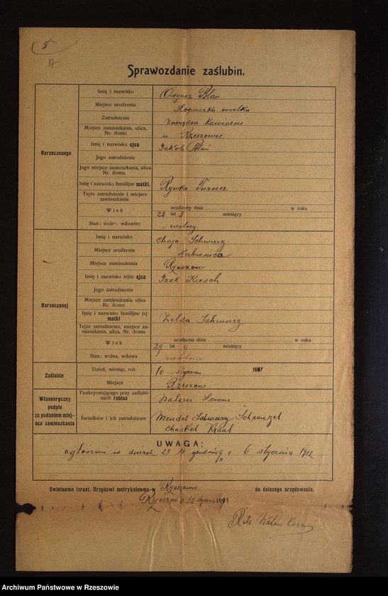 image.from.unit.number "Akta zaślubin"