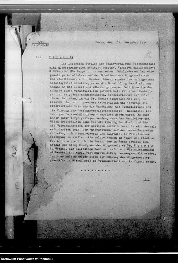 Obraz 20 z jednostki "Kraegeloh - rajca miejski w Łodzi"