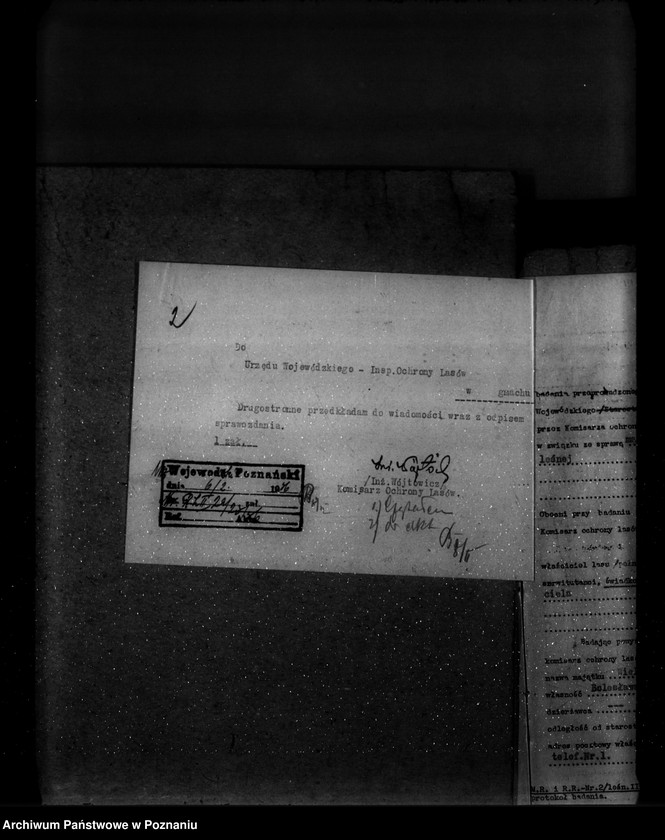 image.from.unit.number "Majętność leśna Wieleń Zaobrzański powiat wolsztyński"